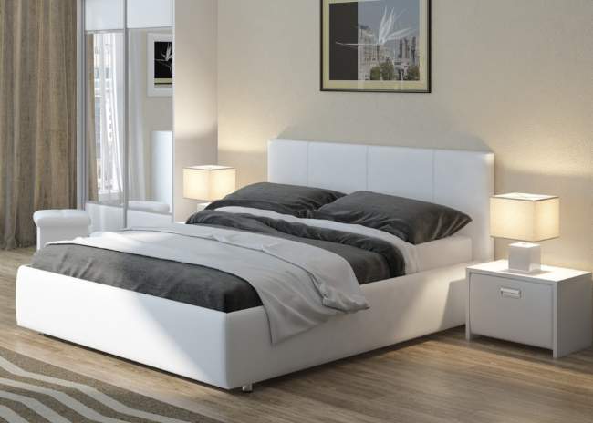 Кровать Como 3 с матрасом Flex Zone