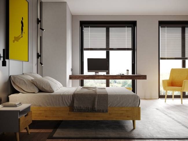 Кровать Lagom Base Wood