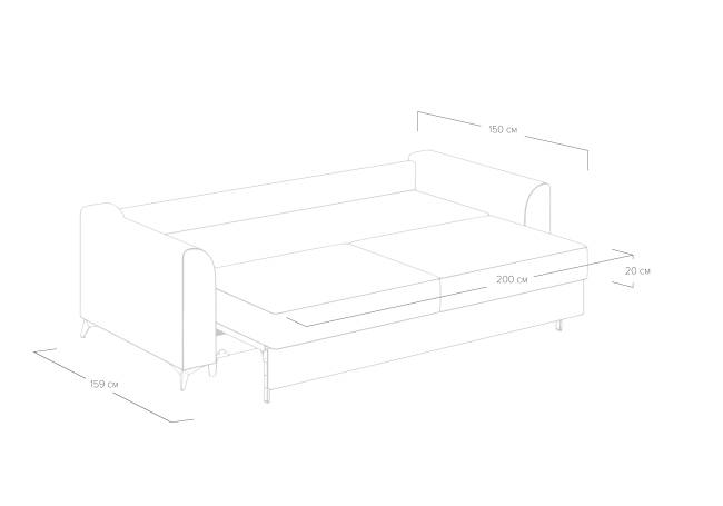 Диван Dario Сонум