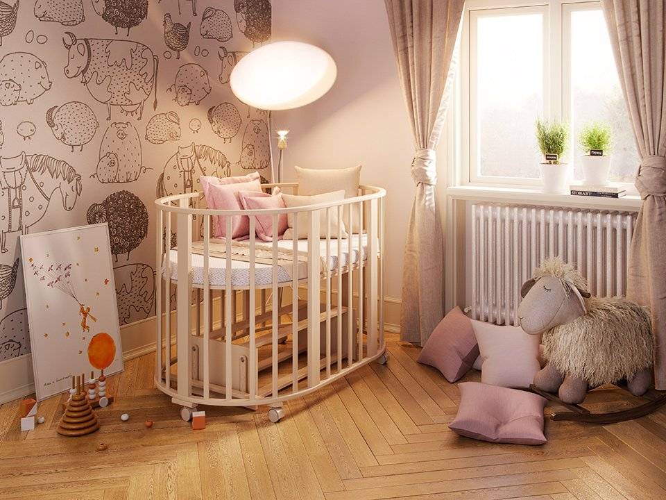 Детские кровати для новорожденных фото
