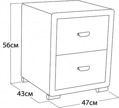 Тумба Orma Soft 2