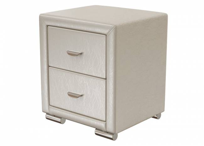 Тумба Orma Soft 2, цвет: Экокожа Жемчуг