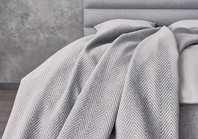 Плед Porto серый Плед Porto серый