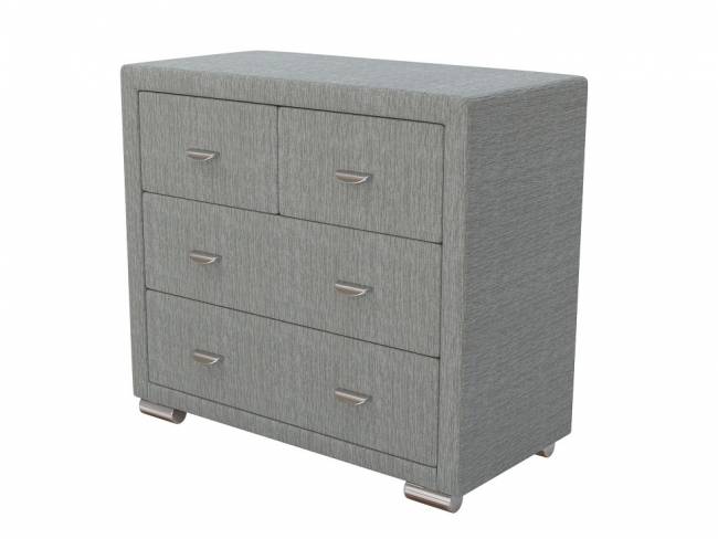 Комод Orma Soft 2 (4 ящика), цвет: Глазго Серый Комод Orma Soft 2 (4 ящика), цвет: Глазго Серый