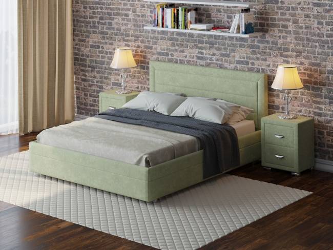 Кровать Life 2 Box, цвет: Лофти Олива