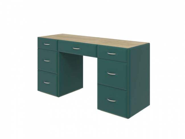 Туалетный стол Mirra (7 ящиков) Туалетный стол Mirra (7 ящиков)