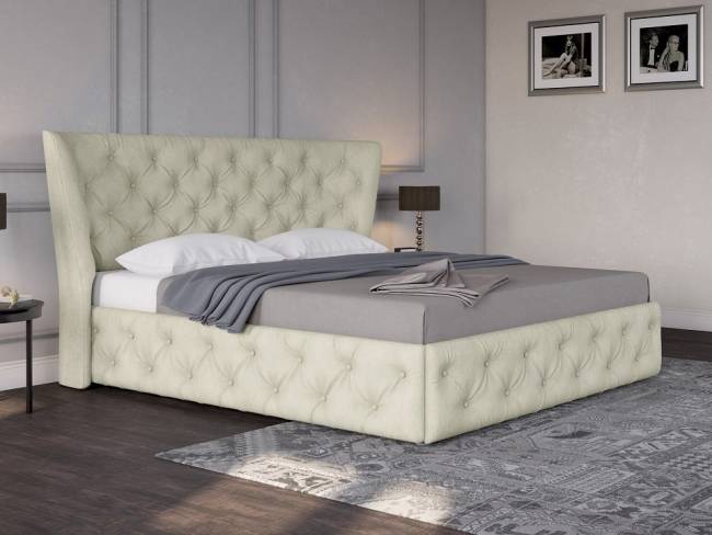 Кровать Life 5 Box, цвет: Велюр Лофти Лен Кровать Life 5 Box, цвет: Велюр Лофти Лен