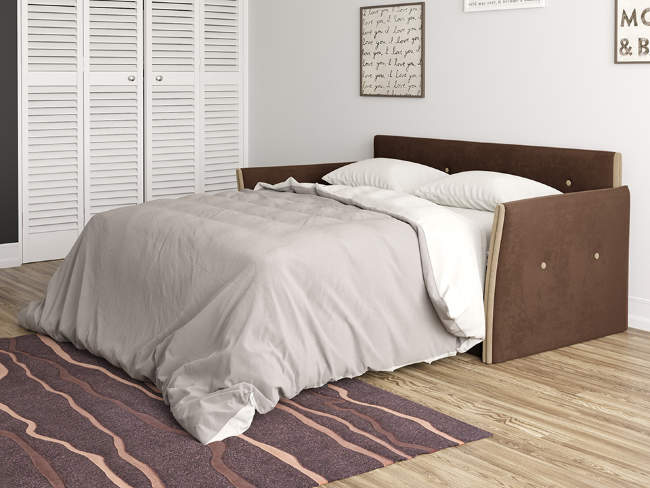 Диван Synergy Compact, цвет: ткань-велюр Enigma 14 Диван Synergy Compact, цвет: ткань-велюр Enigma 14