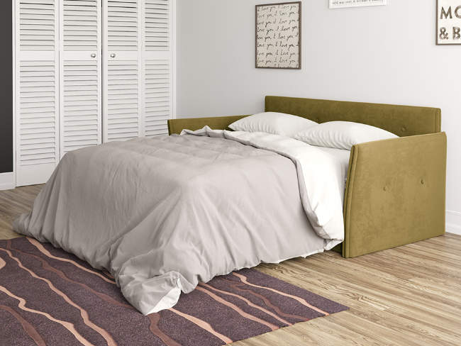 Диван Synergy Compact, цвет: ткань-велюр Enigma 21 Диван Synergy Compact, цвет: ткань-велюр Enigma 21