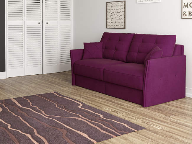 Диван Synergy Compact, цвет: ткань-велюр Enigma 32 Диван Synergy Compact, цвет: ткань-велюр Enigma 32