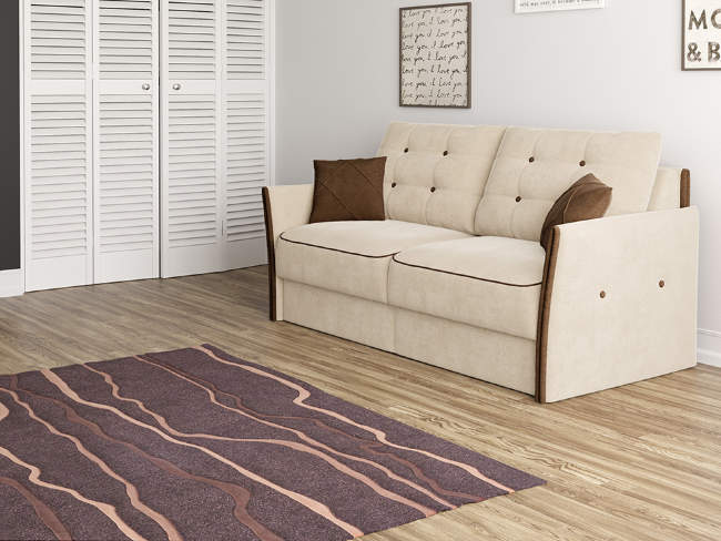 Диван Synergy Compact, цвет: ткань-велюр Forest 726 Диван Synergy Compact, цвет: ткань-велюр Forest 726