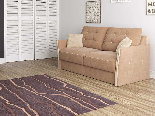 Диван Synergy Compact, цвет: ткань-велюр Forest 730 Диван Synergy Compact, цвет: ткань-велюр Forest 730