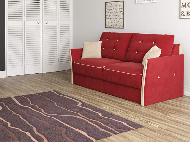 Диван Synergy Compact, цвет: ткань-велюр Forest 13 Диван Synergy Compact, цвет: ткань-велюр Forest 13