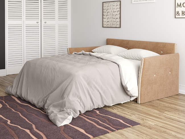 Диван Synergy Compact, цвет: ткань-велюр Soft 731 Диван Synergy Compact, цвет: ткань-велюр Soft 731