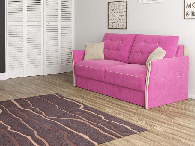 Диван Synergy Compact, цвет: ткань-велюр Soft 20 Диван Synergy Compact, цвет: ткань-велюр Soft 20