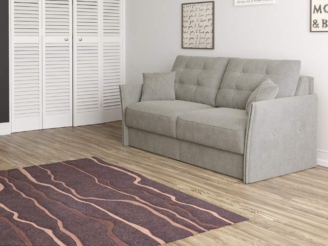 Диван Synergy Compact, цвет: ткань-велюр Soft 22 Диван Synergy Compact, цвет: ткань-велюр Soft 22