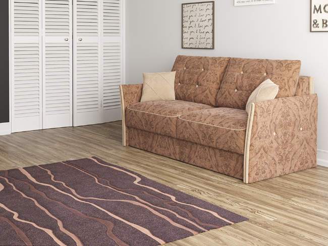 Диван Synergy Compact, цвет: ткань-велюр Shah 730 Диван Synergy Compact, цвет: ткань-велюр Shah 730