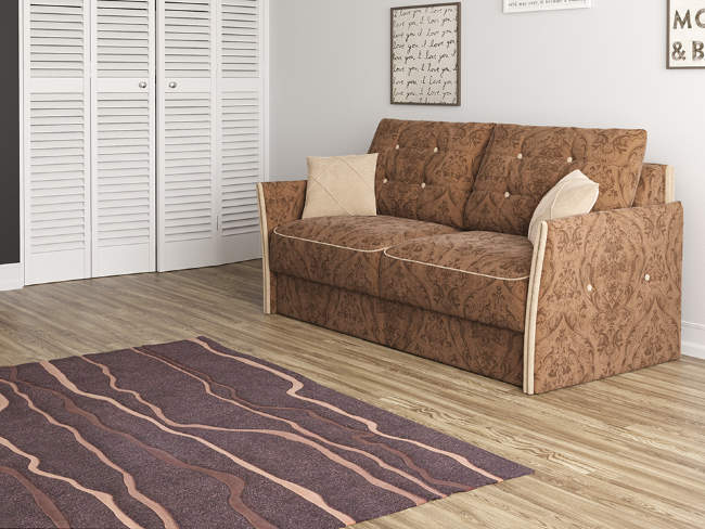 Диван Synergy Compact, цвет: ткань-велюр Shah 731 Диван Synergy Compact, цвет: ткань-велюр Shah 731