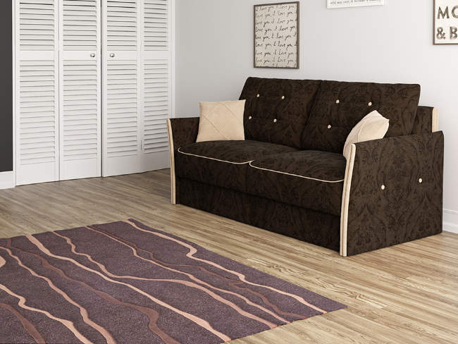 Диван Synergy Compact, цвет: ткань-велюр Shah 727 Диван Synergy Compact, цвет: ткань-велюр Shah 727