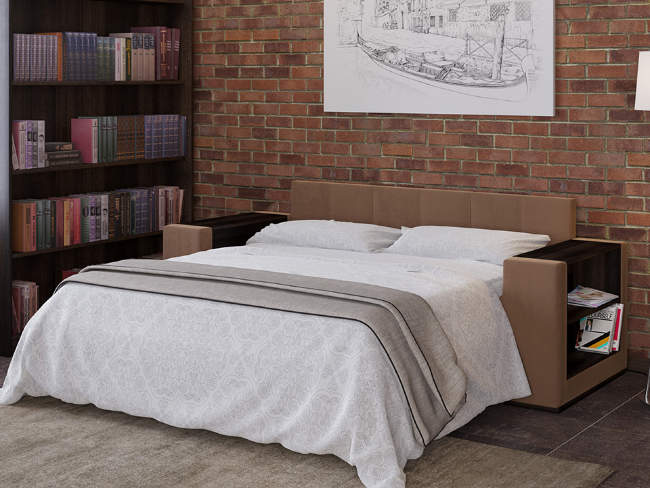 Диван Synergy Life, цвет: ткань-велюр Enigma 19