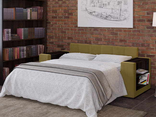 Диван Synergy Life, цвет: ткань-велюр Enigma 21