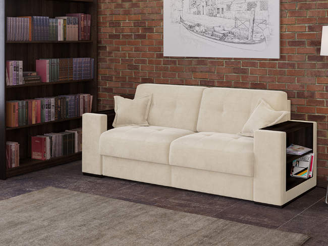 Диван Synergy Life, цвет: ткань-велюр Forest 726