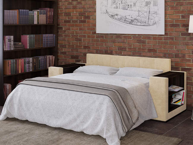 Диван Synergy Life, цвет: ткань-велюр Soft 2