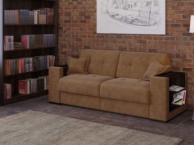 Диван Synergy Life, цвет: ткань-велюр Soft 7