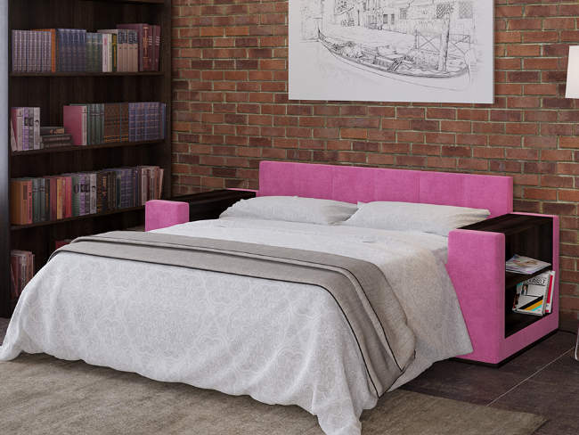 Диван Synergy Life, цвет: ткань-велюр Soft 20