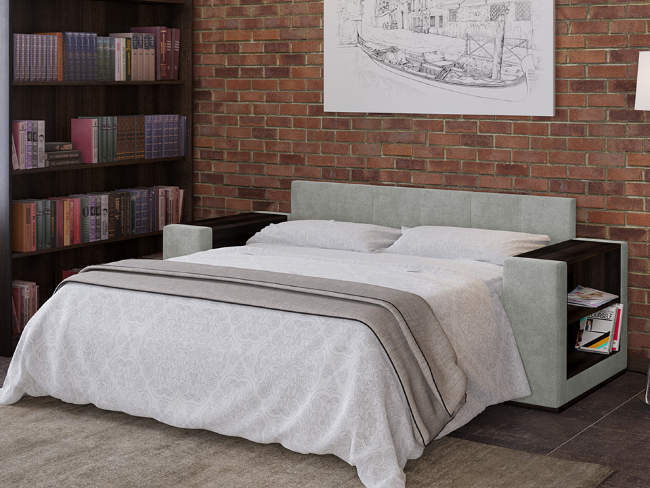 Диван Synergy Life, цвет: ткань-велюр Soft 22