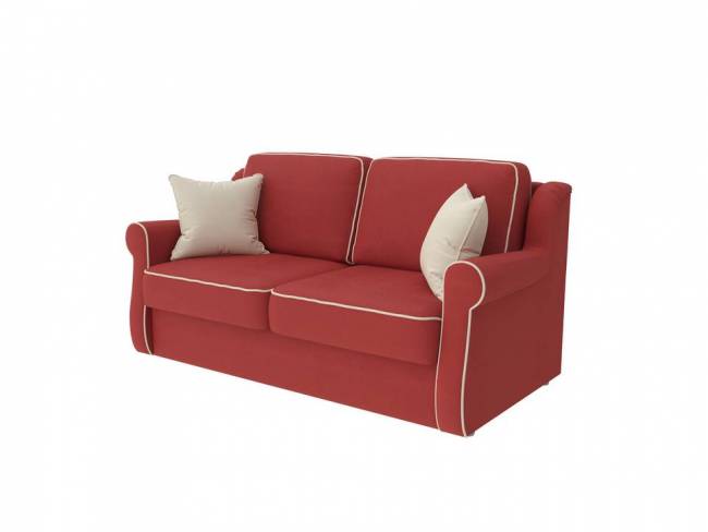 Диван Synergy Grace с механизмом и матрасом ткань велюр Forest 13 цвет красный Диван Synergy Grace с механизмом и матрасом ткань велюр Forest 13 цвет красный