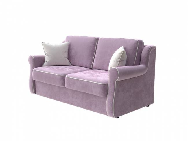 Диван Synergy Grace, цвет серый ткань велюр Лофти Слива Диван Synergy Grace, цвет серый ткань велюр Лофти Слива