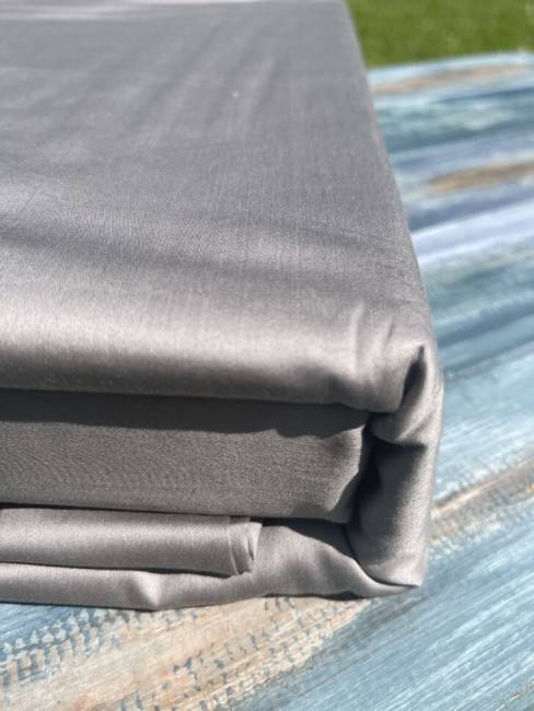 Комплект постельного белья из хлопка Серый