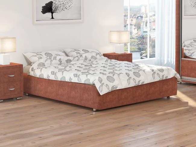 Кровать Como 1 Base, цвет: Лофти Рыжий