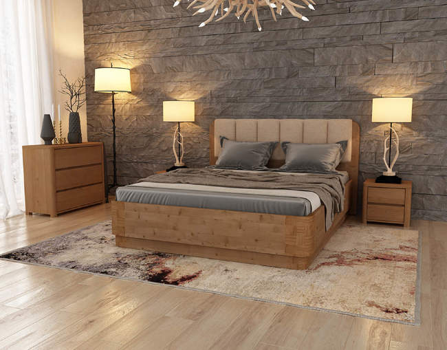 Кровать Wood Home 2 с подъемным механизмом