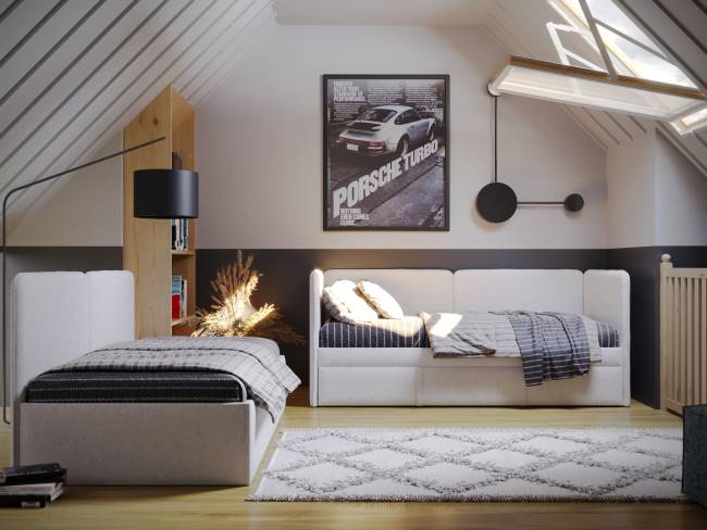 Кровать Bruno-Софа с выкатным ящиком